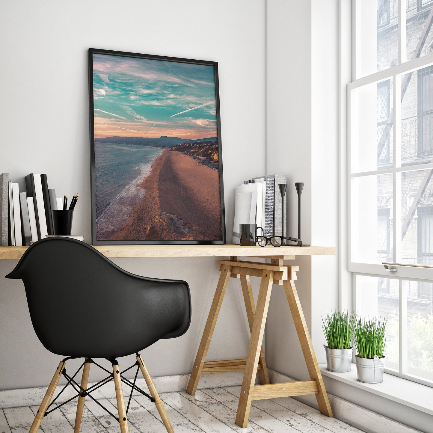 Kunstdruck "Beach days"